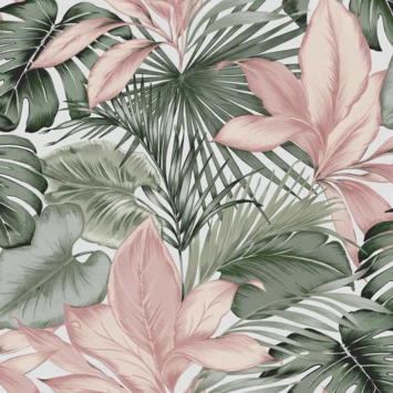 Superfresco Easy Vliesbehang Indra Wit/groen 112048 1 Superfresco Easy Vliesbehang Indra Wit/groen 112048