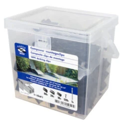 HKC Kunststof Clips - 110 Stuks -Mode Woonwinkel 123 852