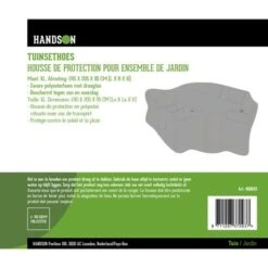 Tuinsethoes 245x205x95 Cm -Mode Woonwinkel 123 877