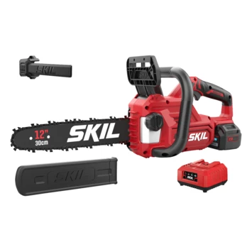 SKIL 20V Kettingzaag 0534AA Brushless 30cm + 4,0Ah Accu + Snellader 1 SKIL 20V Kettingzaag 0534AA Brushless 30cm + 4,0Ah Accu + Snellader